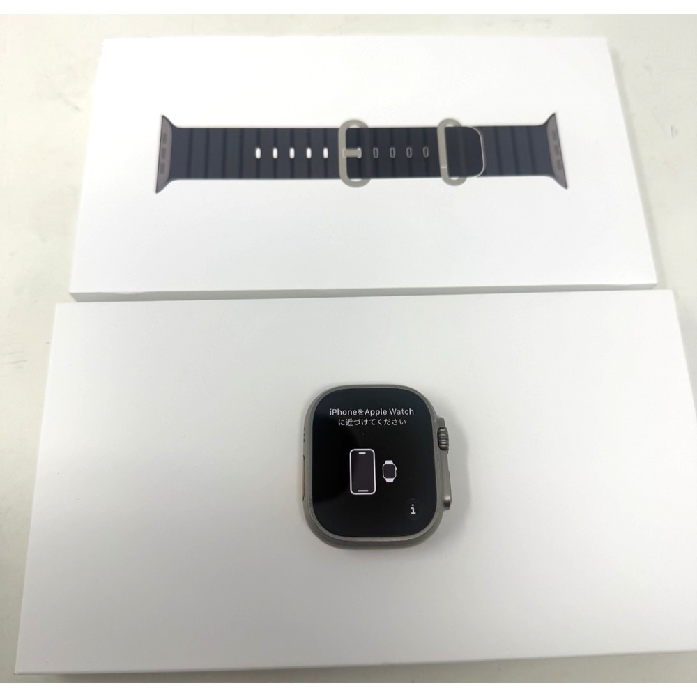 Apple Watch Ultra 3 49mm Natural Titanium GPS Cellular Unlocked 98% + New Band